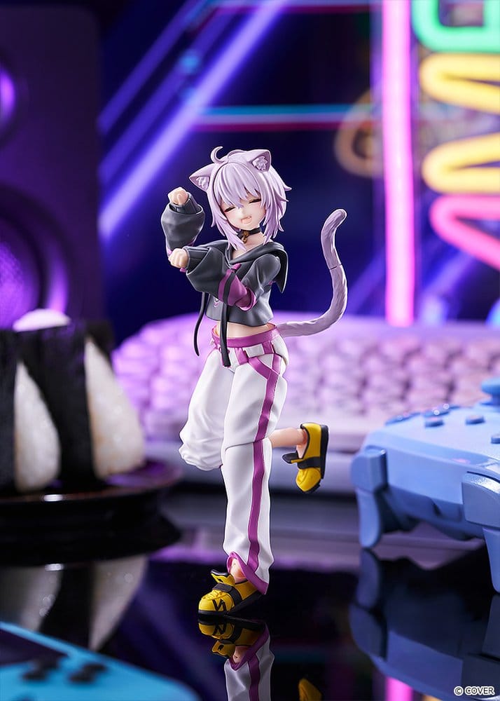 Max Factory Hololive Production Nekomata Okayu Figma Actionfigur
