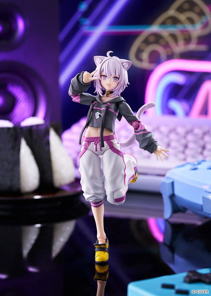 Max Factory Hololive Production Nekomata Okayu Figma Actionfigur