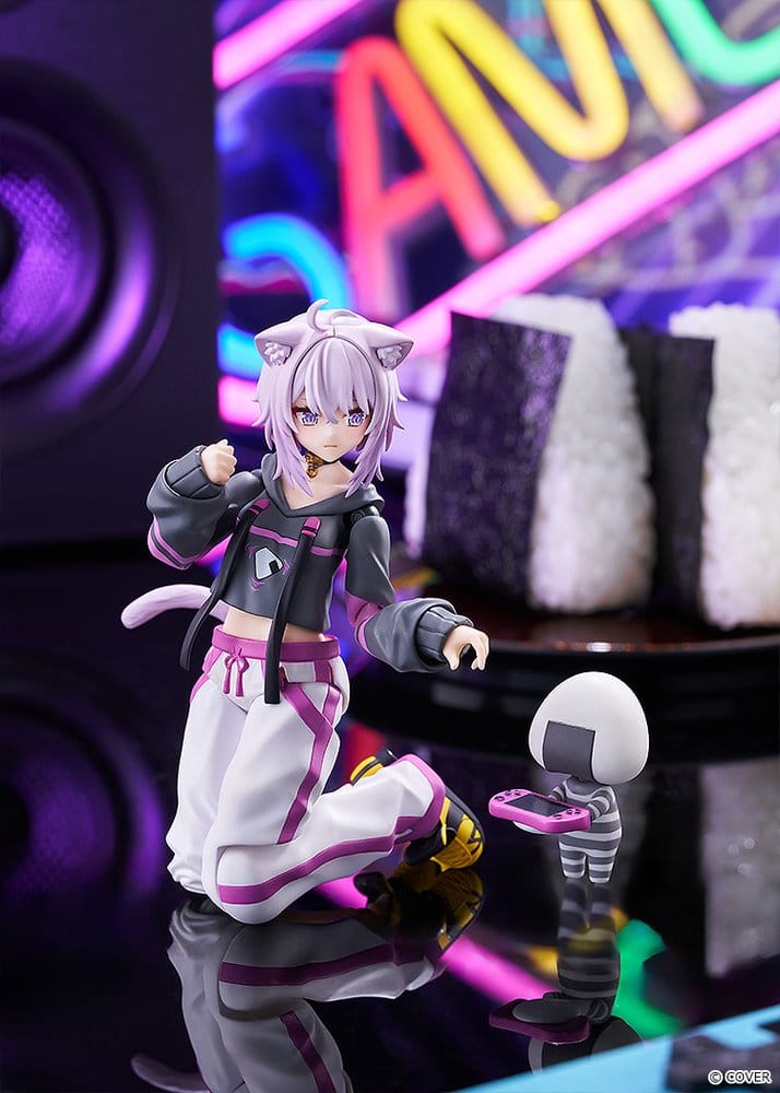 Max Factory Hololive Production Nekomata Okayu Figma Actionfigur