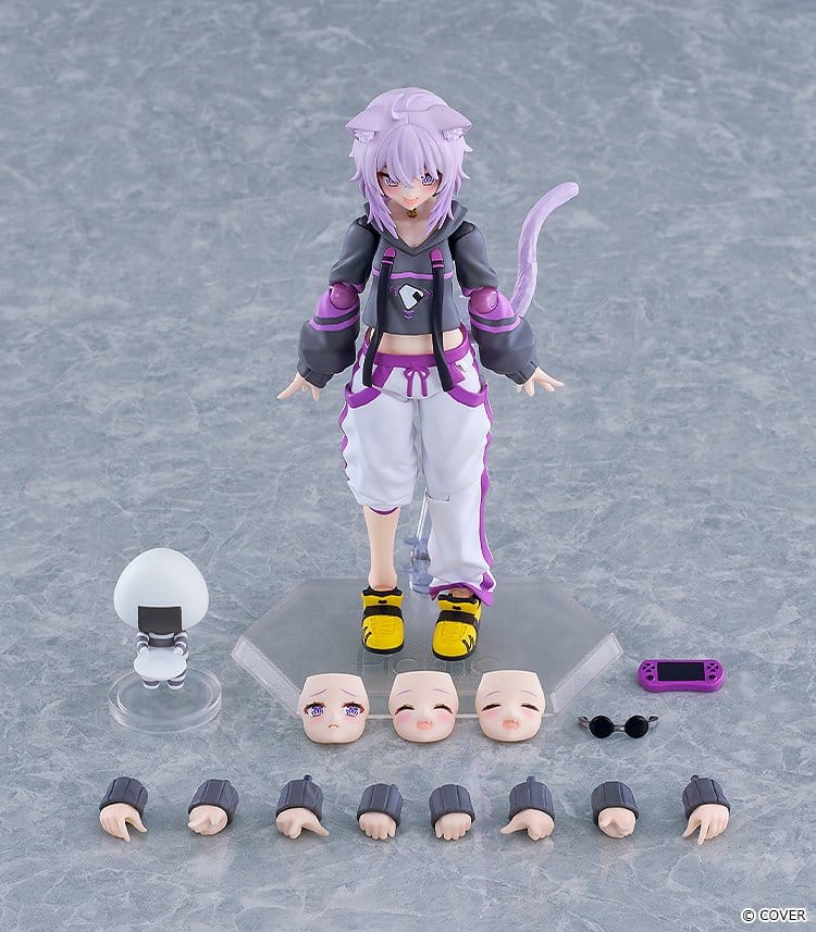Max Factory Hololive Production Nekomata Okayu Figma Actionfigur