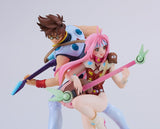 Max Factory Macross 7 Mylene Flare Jenius PLAMAX Minimum Factory MF-90 Plastic Model Kit
