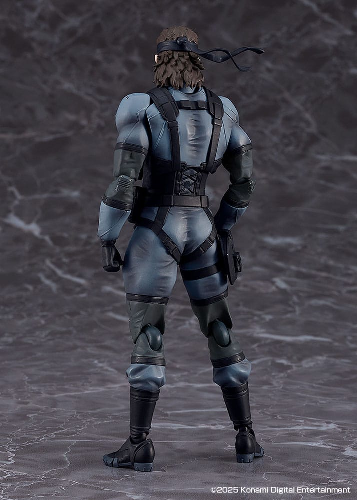 Max Factory Metal Gear Solid 2 Sons of Liberty Figma Solid Snake MGS2 Ver. Updated Edition Actionfigur
