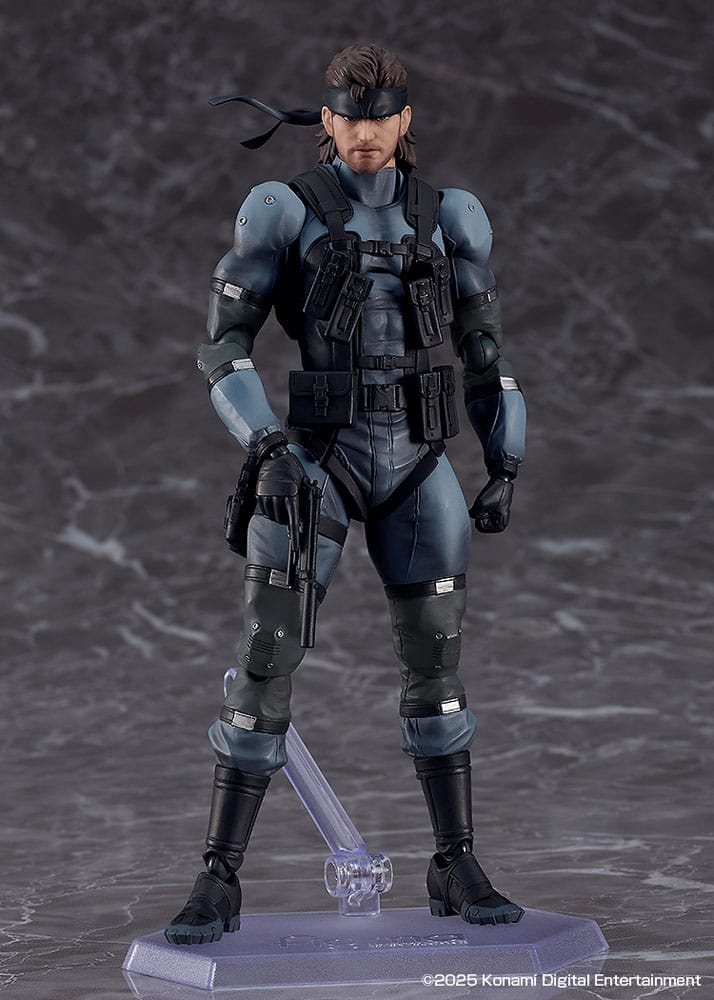 Max Factory Metal Gear Solid 2 Sons of Liberty Figma Solid Snake MGS2 Ver. Updated Edition Actionfigur