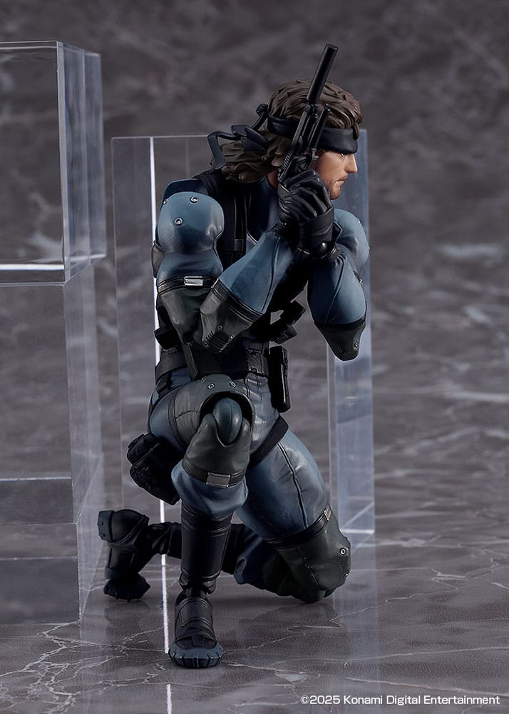 Max Factory Metal Gear Solid 2 Sons of Liberty Figma Solid Snake MGS2 Ver. Updated Edition Actionfigur