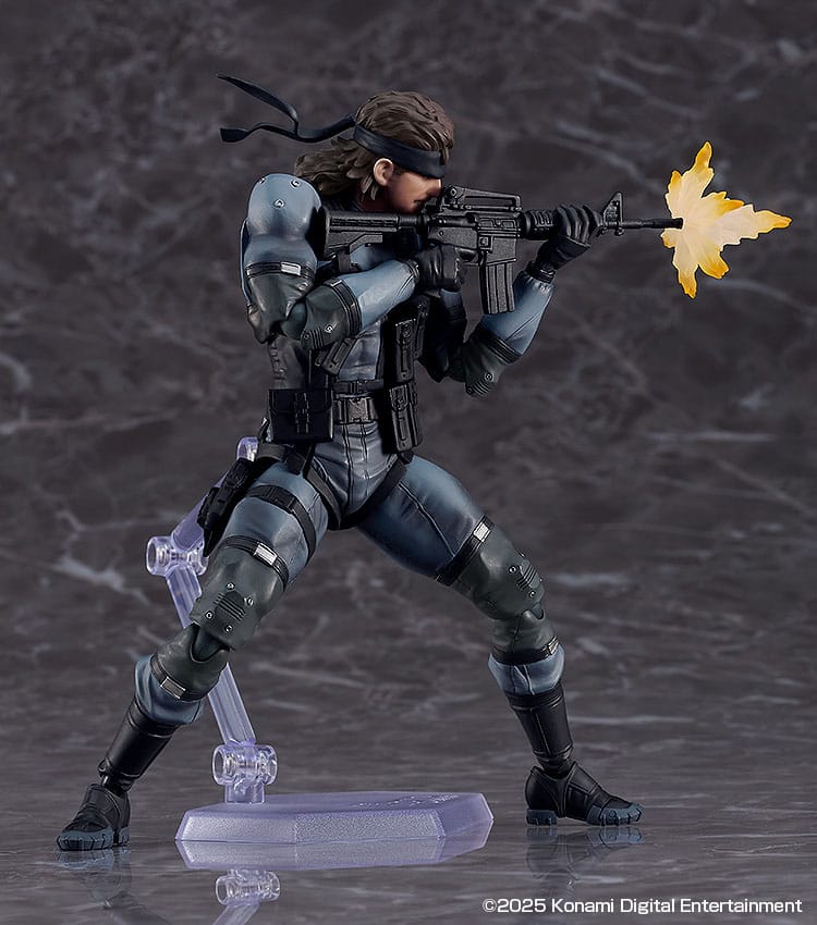 Max Factory Metal Gear Solid 2 Sons of Liberty Figma Solid Snake MGS2 Ver. Updated Edition Actionfigur
