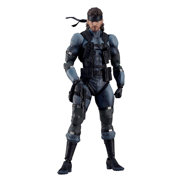 Max Factory Metal Gear Solid 2 Sons of Liberty Figma Solid Snake MGS2 Ver. Updated Edition Actionfigur