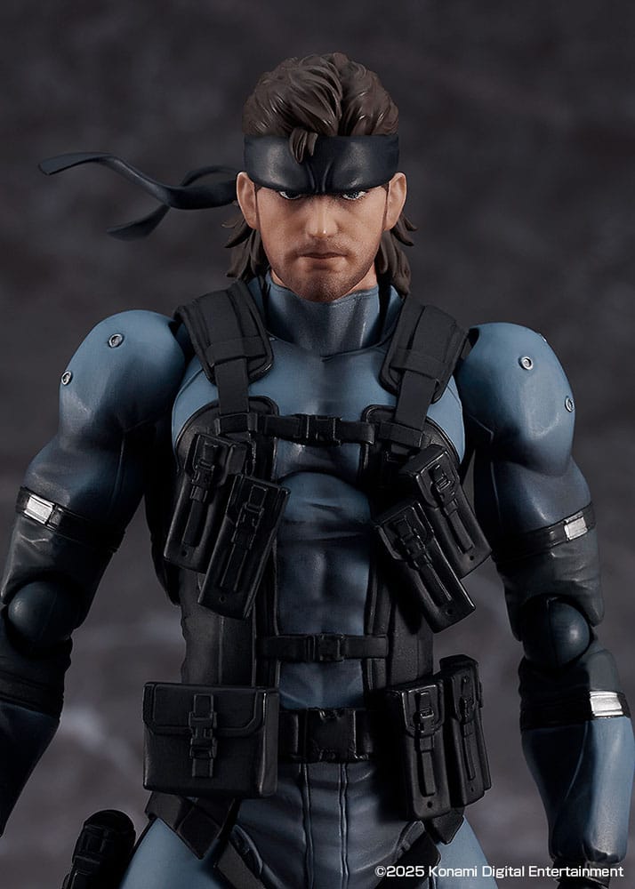 Max Factory Metal Gear Solid 2 Sons of Liberty Figma Solid Snake MGS2 Ver. Updated Edition Actionfigur