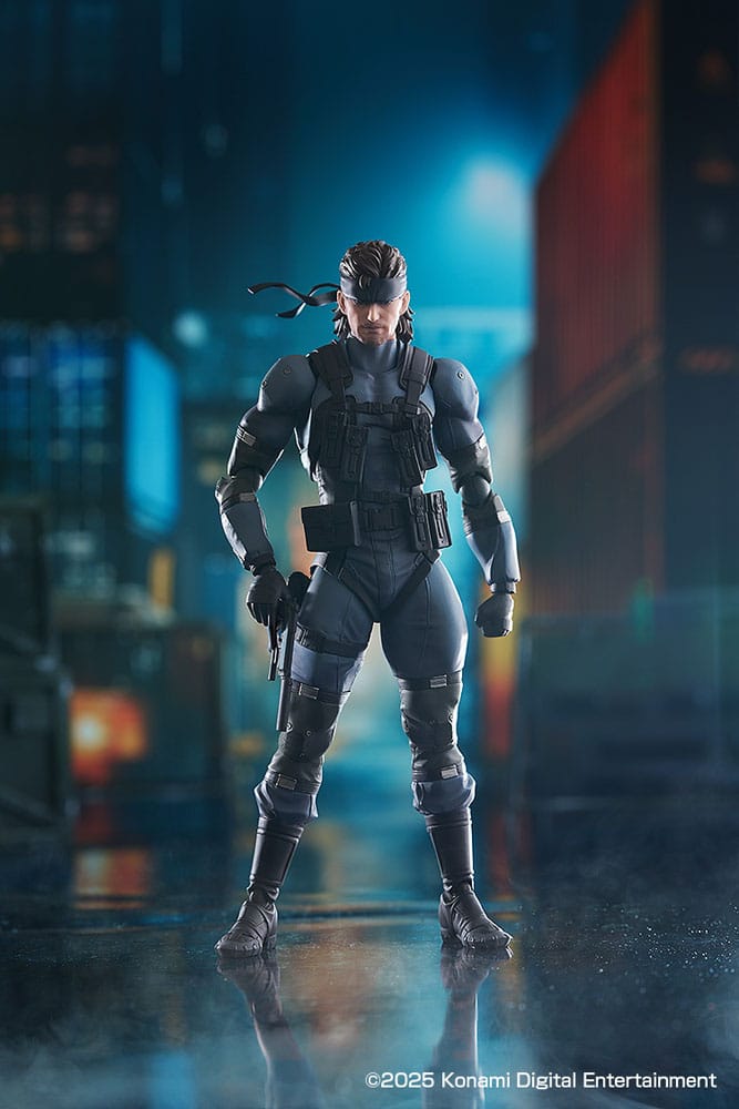 Max Factory Metal Gear Solid 2 Sons of Liberty Figma Solid Snake MGS2 Ver. Updated Edition Actionfigur