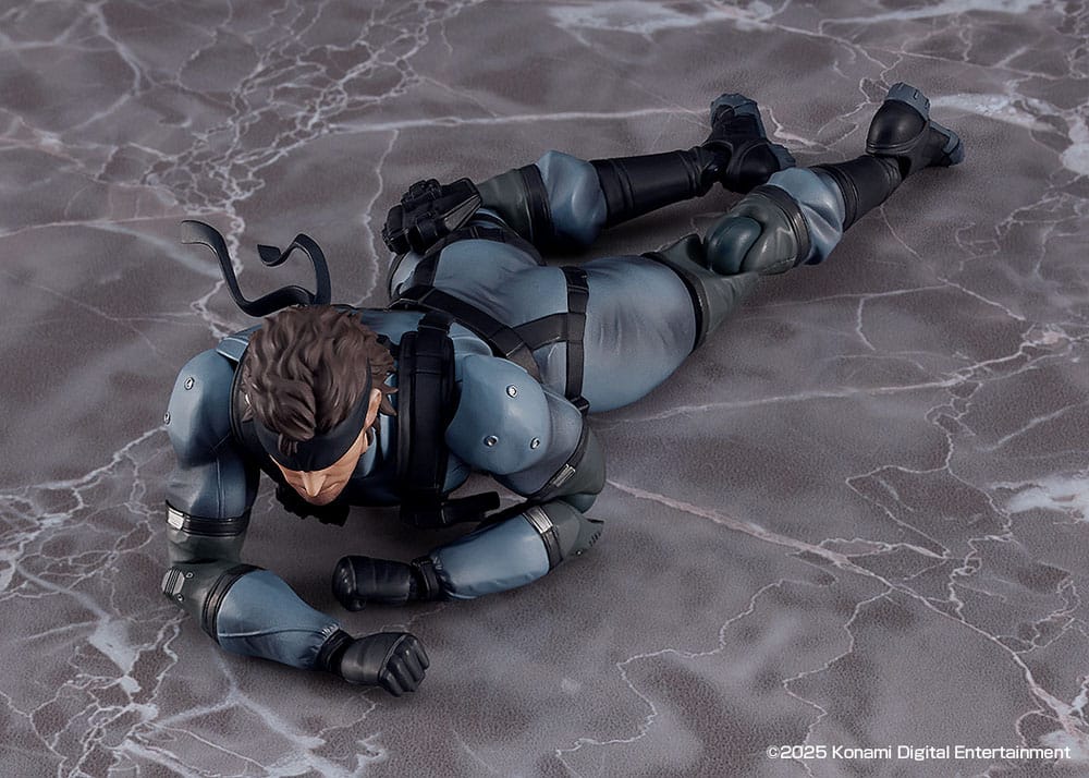 Max Factory Metal Gear Solid 2 Sons of Liberty Figma Solid Snake MGS2 Ver. Updated Edition Actionfigur