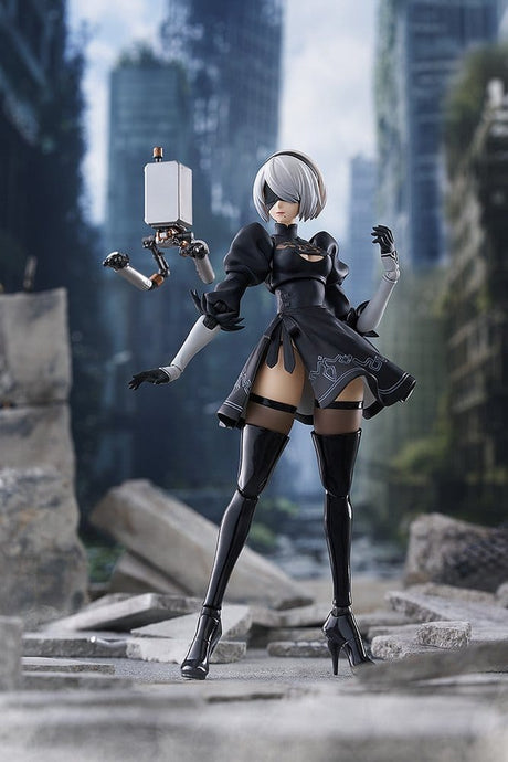 Max Factory NieR:Automata Ver1.1a Figma Actionfigur 2B (YoRHa No.2 Type B) 16 cm