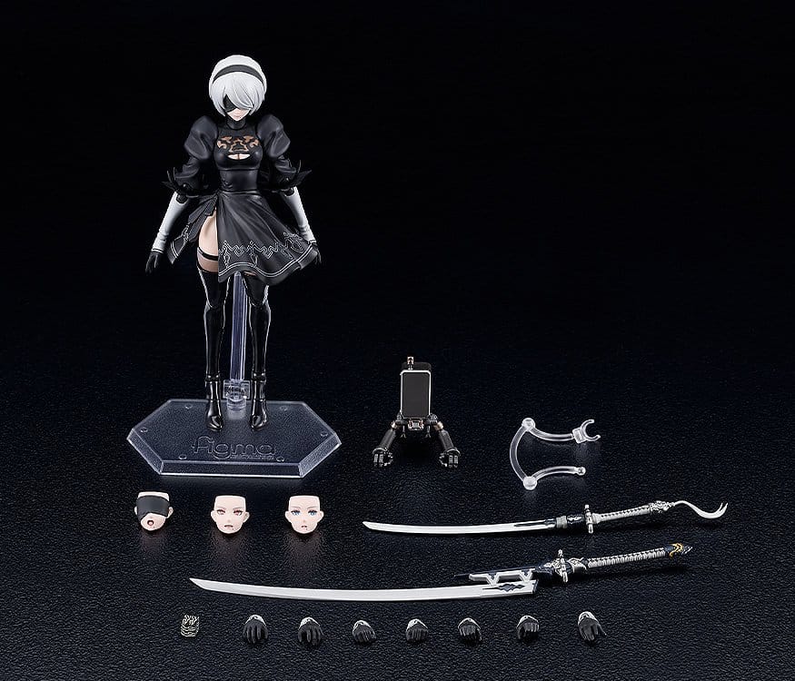 Max Factory NieR:Automata Ver1.1a Figma Actionfigur 2B (YoRHa No.2 Type B) 16 cm