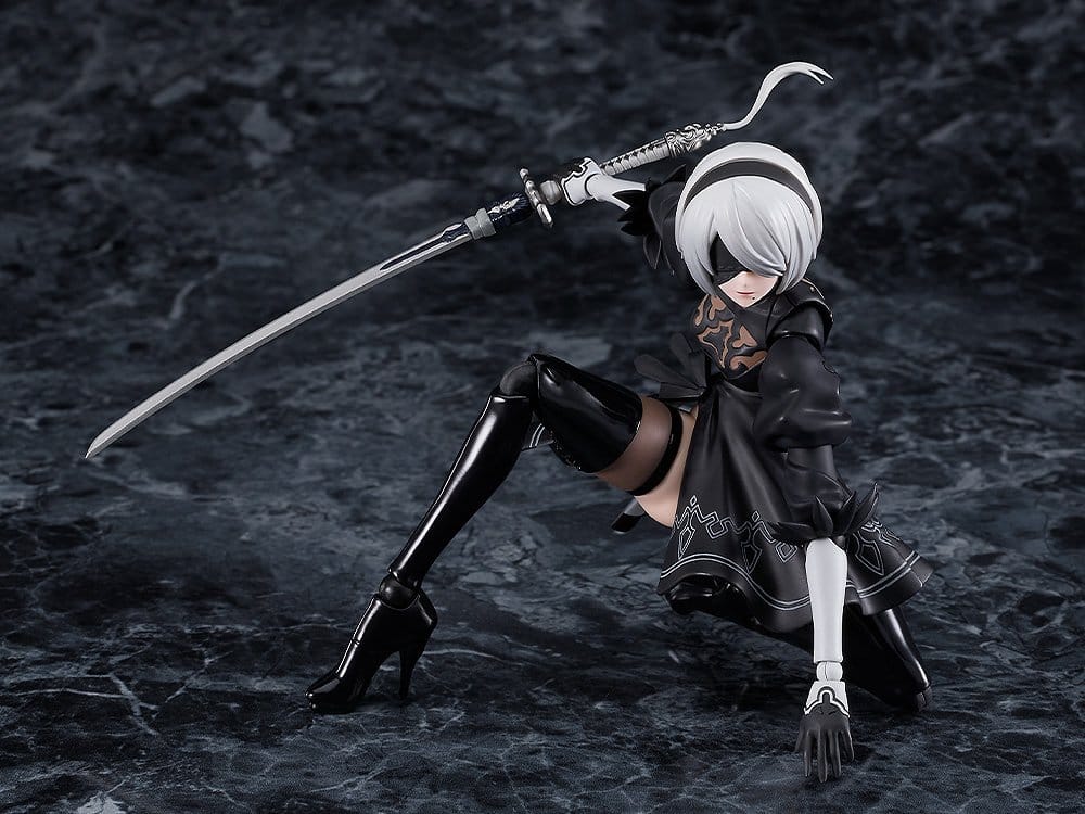 Max Factory NieR:Automata Ver1.1a Figma Actionfigur 2B (YoRHa No.2 Type B) 16 cm