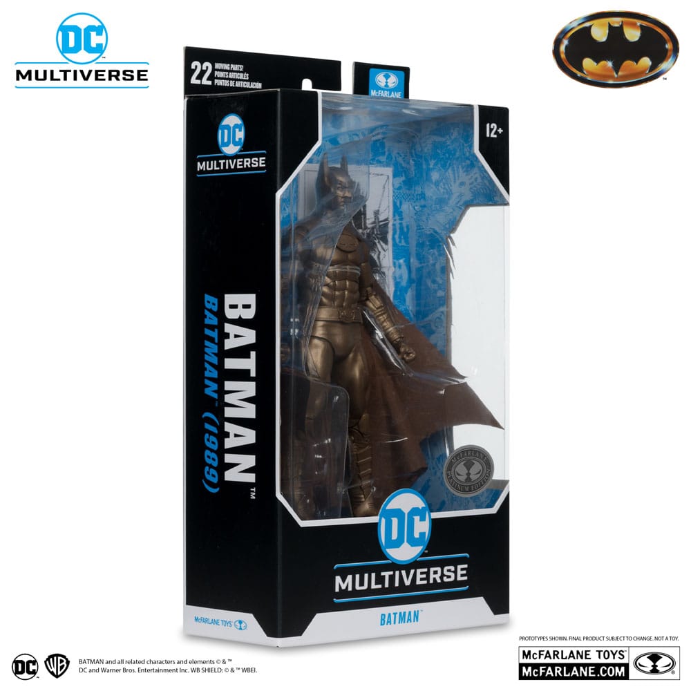 McFarlane Toys Batman 1989 DC Multiverse Batman Platinum Edition Actionfigur