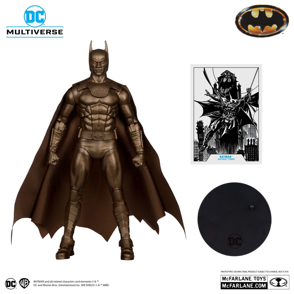 McFarlane Toys Batman 1989 DC Multiverse Batman Platinum Edition Actionfigur
