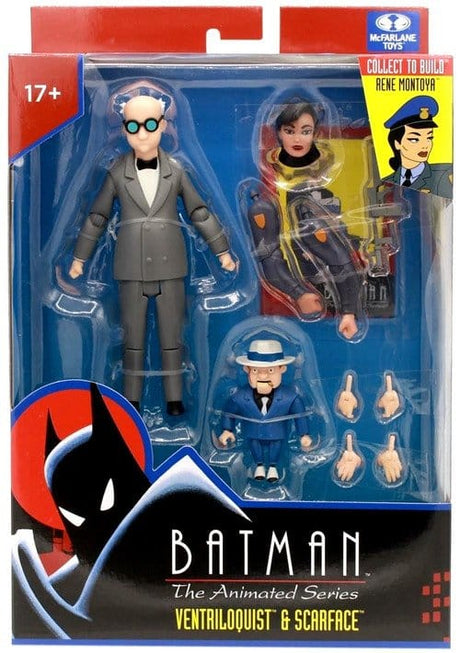 McFarlane Toys Batman Animated Series Ventriloquist Scarface DC Direct Build-A-Figure Actionfigur