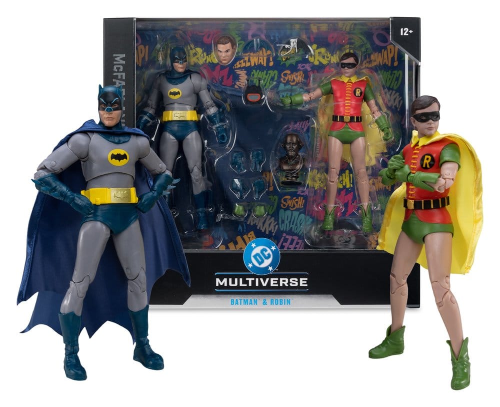 McFarlane Toys Batman Classic TV Series DC Multiverse McFarlane Collector Edition Batman und Robin 2er-Pack
