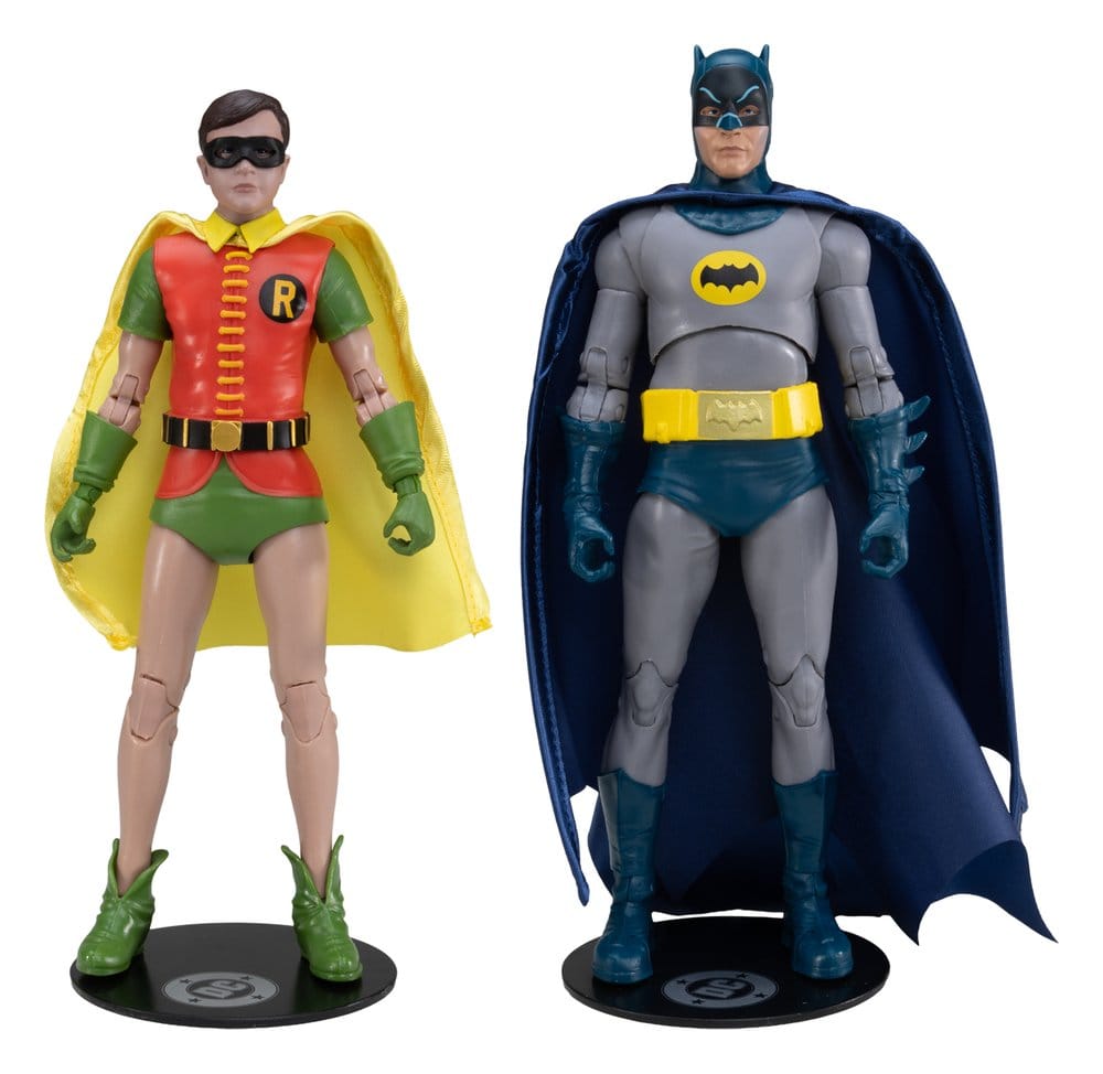 McFarlane Toys Batman Classic TV Series DC Multiverse McFarlane Collector Edition Batman und Robin 2er-Pack