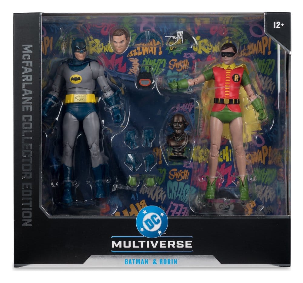 McFarlane Toys Batman Classic TV Series DC Multiverse McFarlane Collector Edition Batman und Robin 2er-Pack