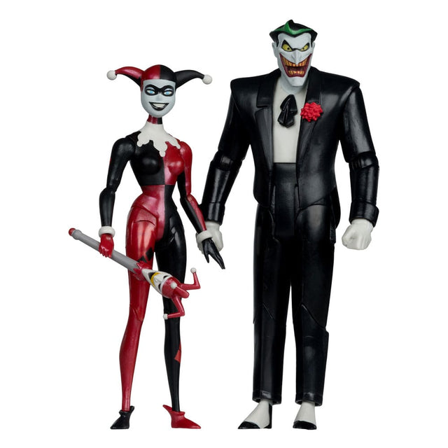 McFarlane Toys Batman The Animated Series Harley Quinn & Joker Mad Love Gold Label Actionfiguren