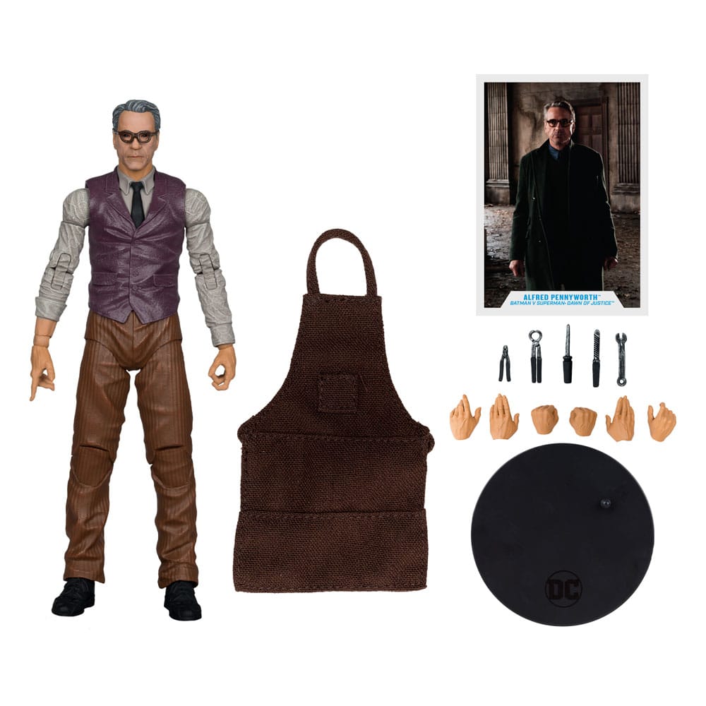 McFarlane Toys Batman v Superman Dawn of Justice Alfred Pennyworth DC Multiverse Actionfigur