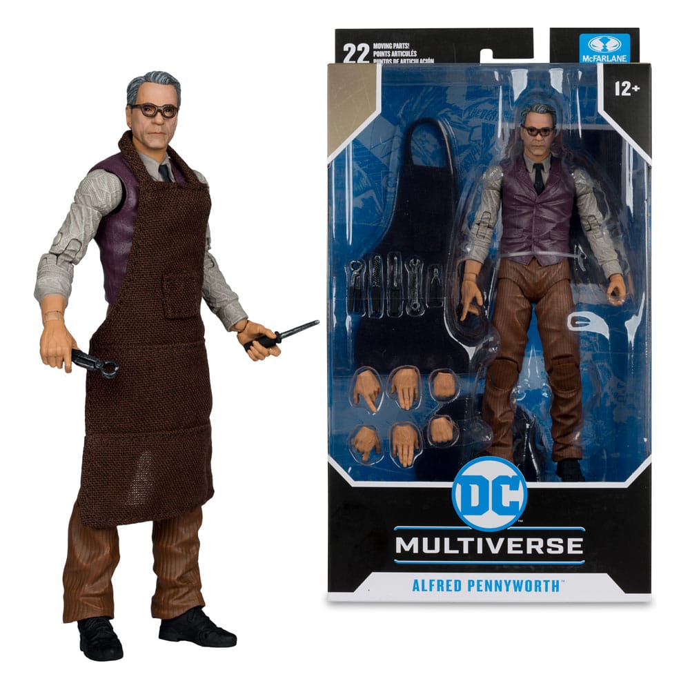 McFarlane Toys Batman v Superman Dawn of Justice Alfred Pennyworth DC Multiverse Actionfigur