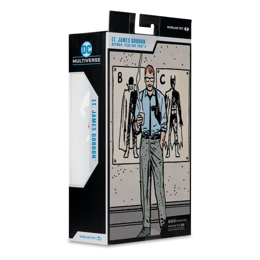 McFarlane Toys Batman Year One (Part 4) Lt. James Gordon (Gold Label) DC Multiverse Actionfigur