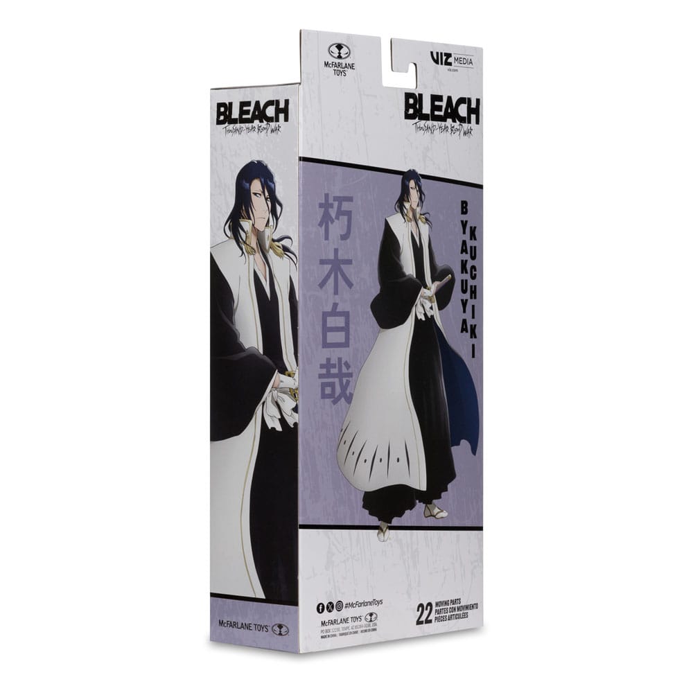 McFarlane Toys Bleach Thousand-Year Blood War Byakuya Kuchiki Actionfigur