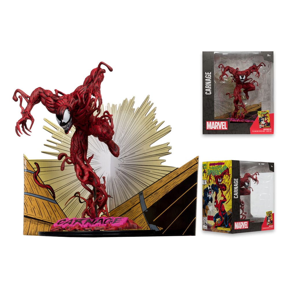 McFarlane Toys Carnage Marvel Collection (The Amazing Spider-Man #362) Statue