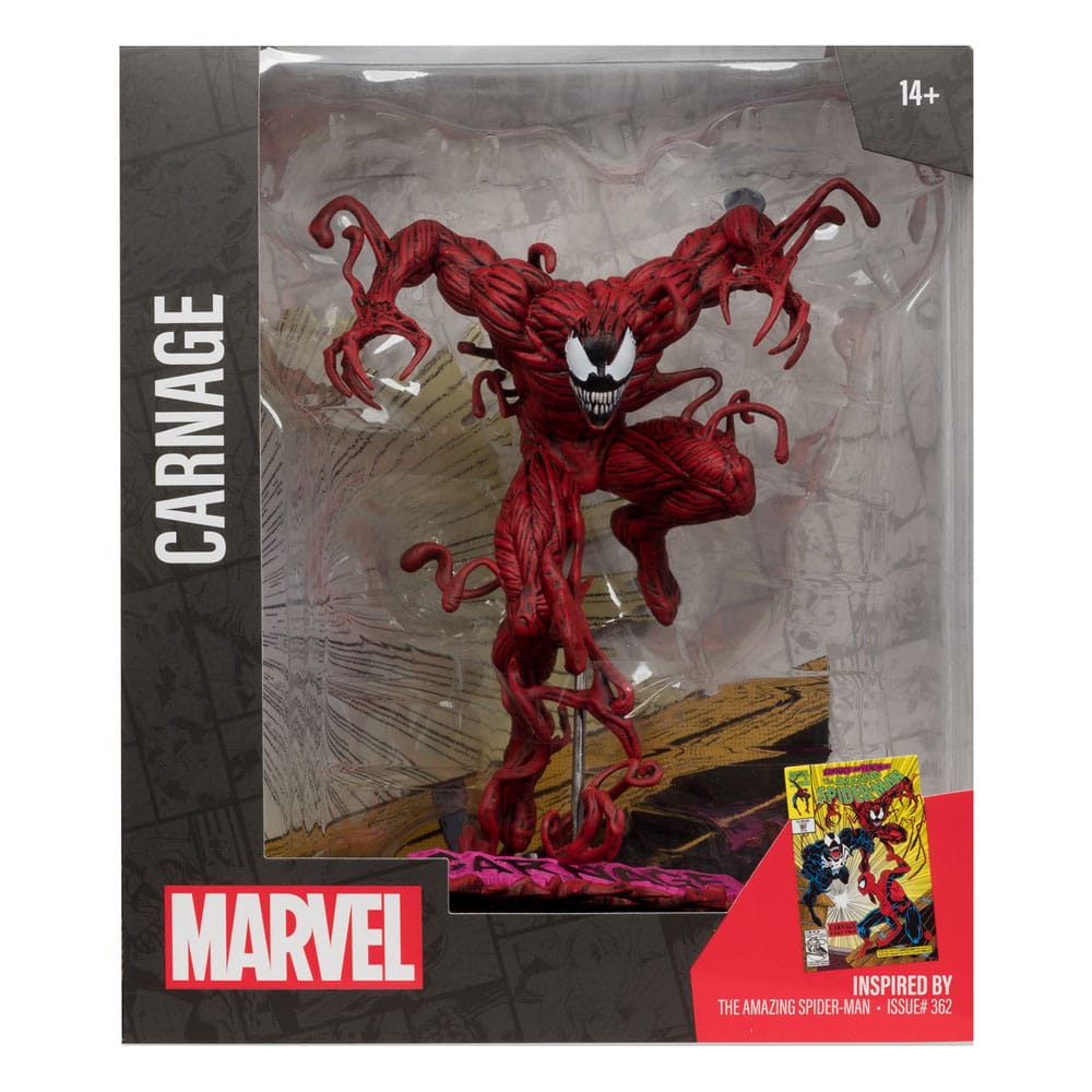 McFarlane Toys Carnage Marvel Collection (The Amazing Spider-Man #362) Statue