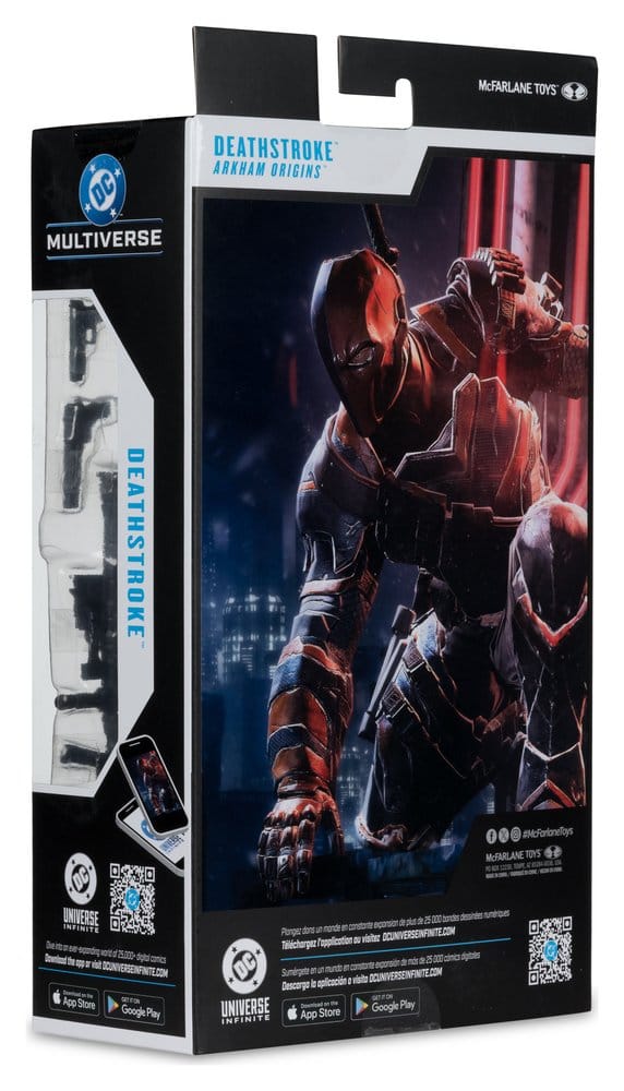 McFarlane Toys DC Arkham Origins Deathstroke Multiverse Actionfigur