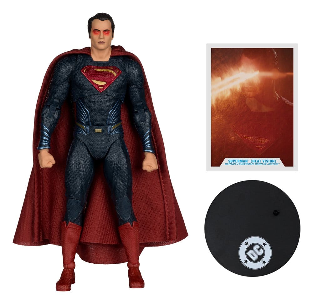 McFarlane Toys DC Batman V Superman Dawn Of Justice Theatrical Edition Superman Heat Vision Actionfigur