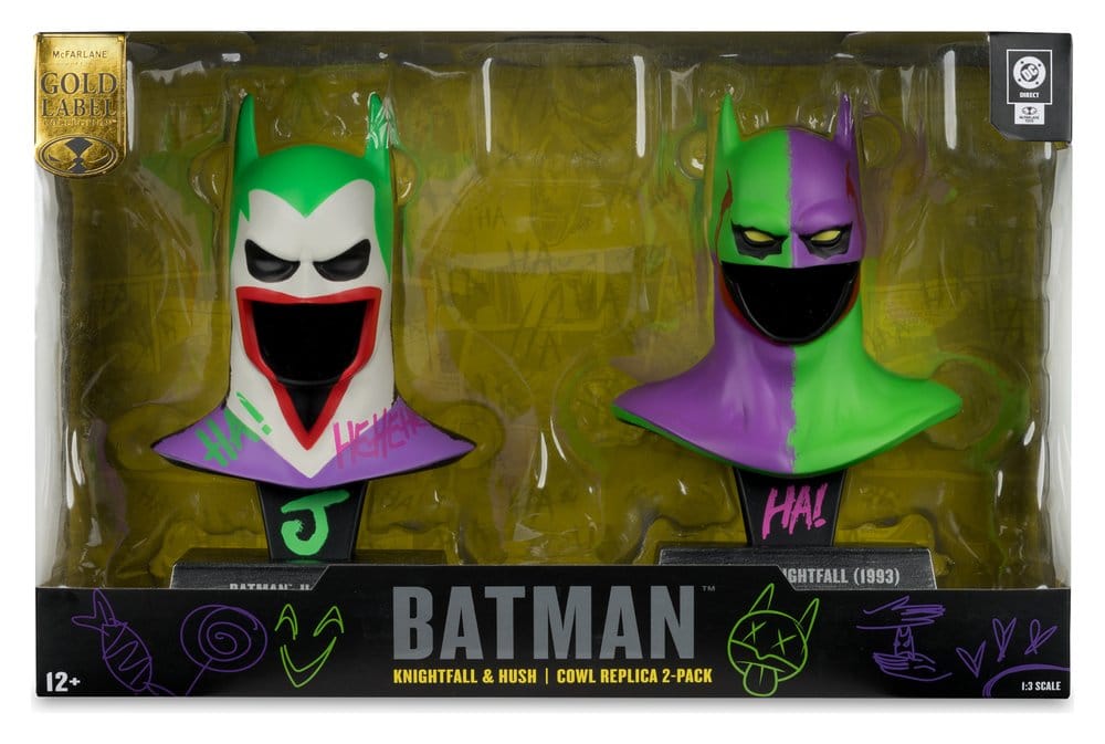 McFarlane Toys DC Direct Batman Hush & Knightfall 2er-Pack 1/3 Replik