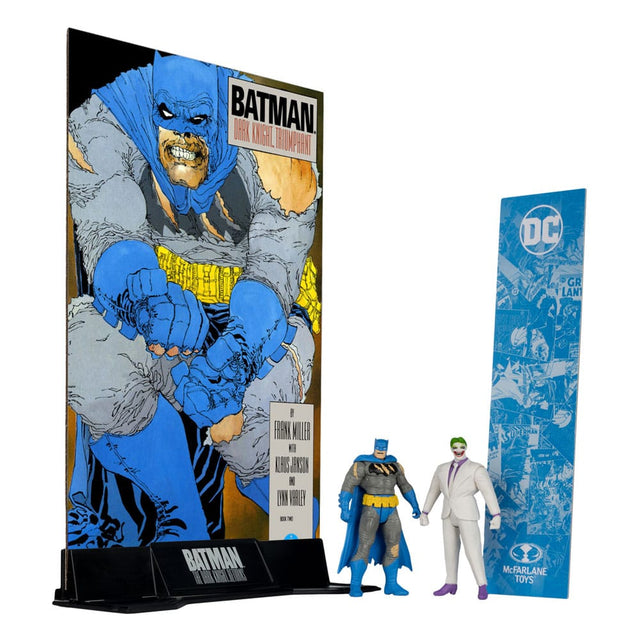 McFarlane Toys DC Direct Batman The Dark Knight Returns Batman & The Joker Page Punchers 2er-Pack Actionfiguren