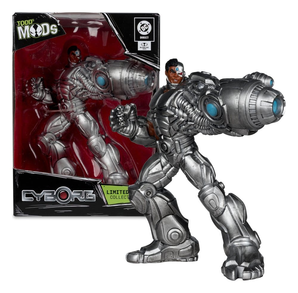 McFarlane Toys DC Direct Cyborg Vinyl Statue 1/6 Figur