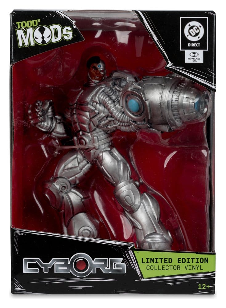 McFarlane Toys DC Direct Cyborg Vinyl Statue 1/6 Figur