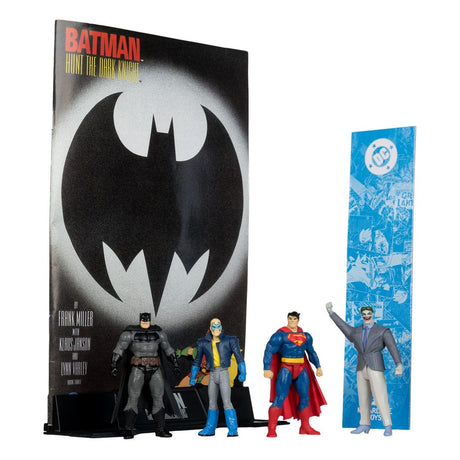 McFarlane Toys DC Direct Page Punchers Batman Son of Batman Superman Joker 4er-Pack Actionfiguren