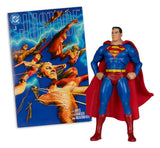 McFarlane Toys DC Direct Page Punchers Superman Justice 1 Red Platinum Edition Actionfigur