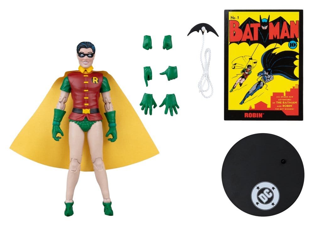 McFarlane Toys DC Direct Robin Dick Grayson (Batman #1) (Red Platinum Edition) Page Punchers Actionfigur