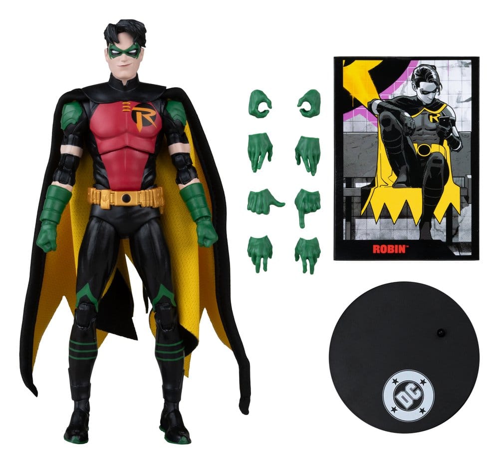 McFarlane Toys DC Direct Robin Tim Drake (Nightwing #81) (Red Platinum Edition) Page Punchers Actionfigur