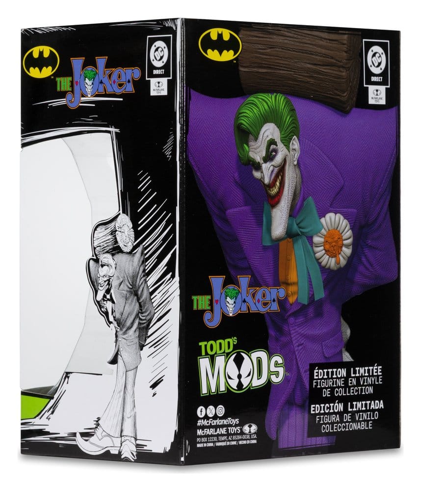 McFarlane Toys DC Direct The Joker Limited Edition Todd’s Mods Vinyl Statue
