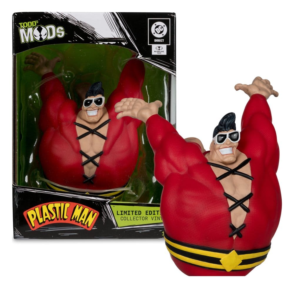 McFarlane Toys DC Direct Todd’s Mods Plastic Man Limitierte Auflage Vinylfigur