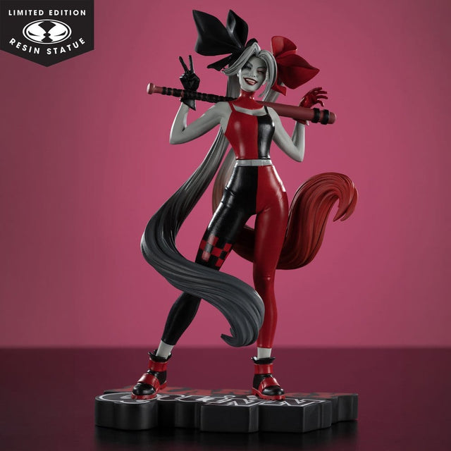 McFarlane Toys DC Harley Quinn Red White Black Direct 1/10 Statue