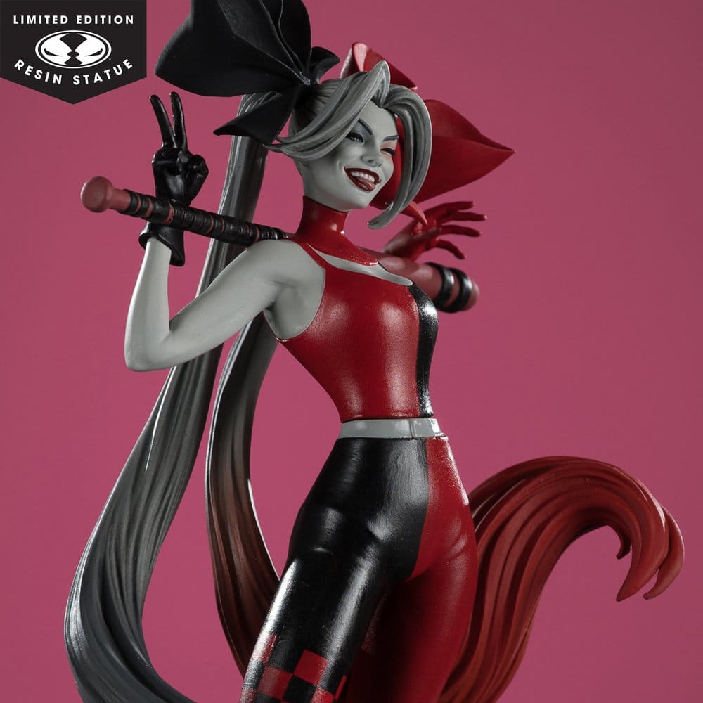McFarlane Toys DC Harley Quinn Red White Black Direct 1/10 Statue