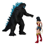 McFarlane Toys DC Justice League Monsterverse DC Multiverse Wonder Woman Vs. Atomic Blast Godzilla 2er-Pack