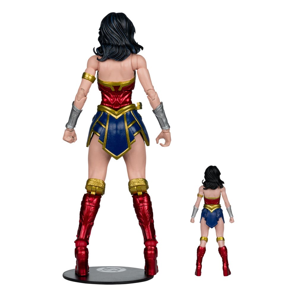 McFarlane Toys DC Justice League Monsterverse DC Multiverse Wonder Woman Vs. Atomic Blast Godzilla 2er-Pack