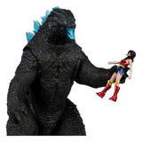 McFarlane Toys DC Justice League Monsterverse DC Multiverse Wonder Woman Vs. Atomic Blast Godzilla 2er-Pack