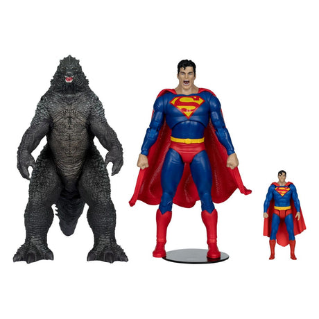 McFarlane Toys DC Justice League Monsterverse Superman Vs Godzilla 2er-Pack Actionfiguren