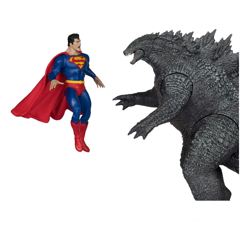 McFarlane Toys DC Justice League Monsterverse Superman Vs Godzilla 2er-Pack Actionfiguren