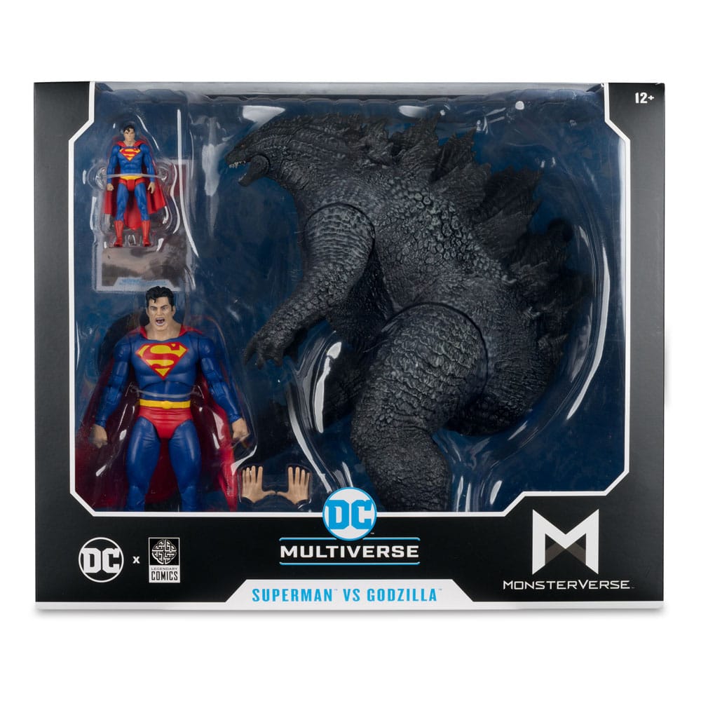 McFarlane Toys DC Justice League Monsterverse Superman Vs Godzilla 2er-Pack Actionfiguren