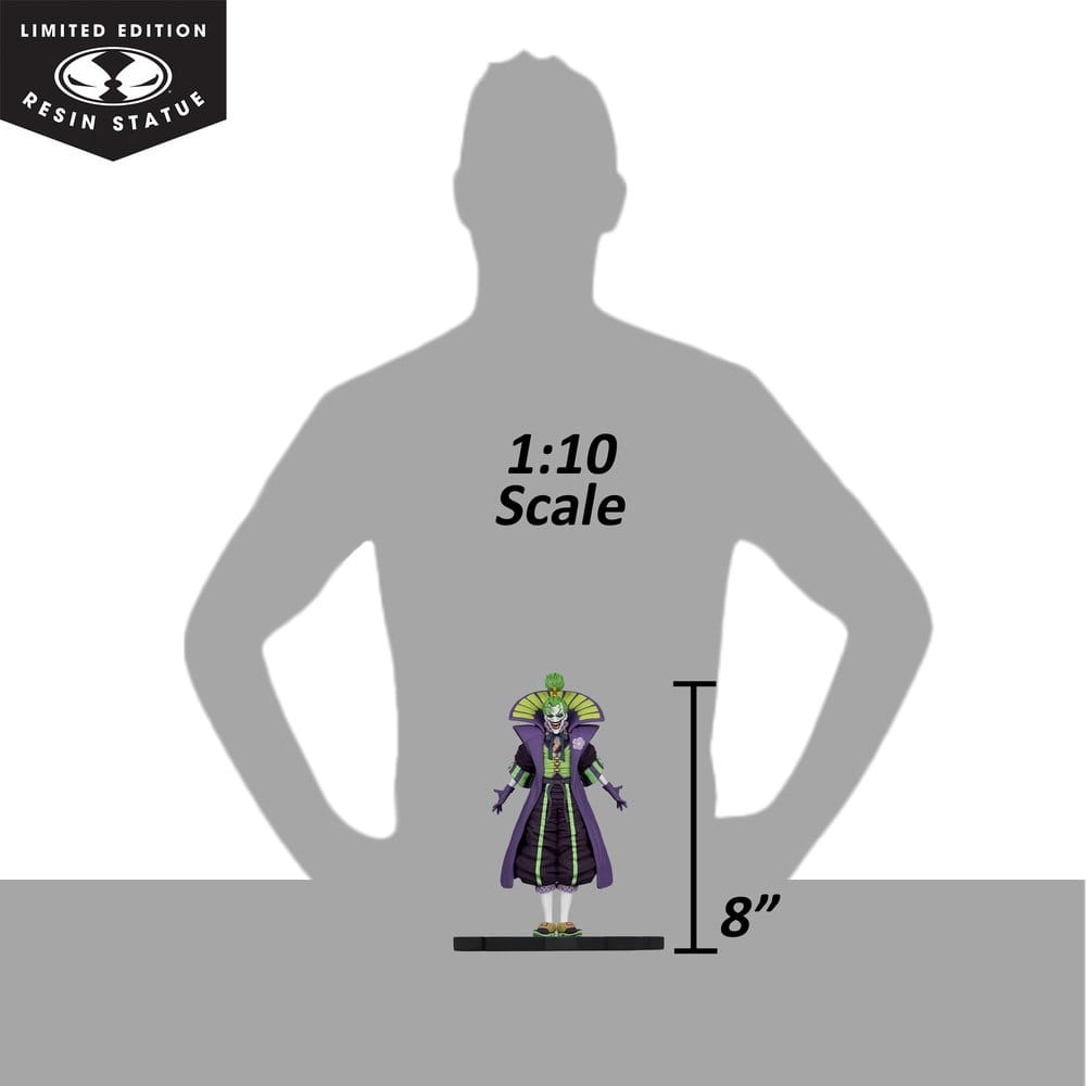 McFarlane Toys DC Lord Joker Batman Ninja Purple Craze 1/10 Statue